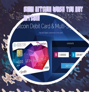 Bitcoin debit card
